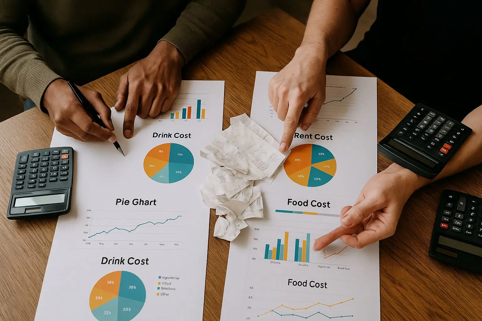 Auditoría de números y food cost